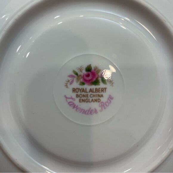 Royal Albert Lavender Rose Teacup Set Pink Roses Afternoon Tea Collectible - Picture 10 of 10